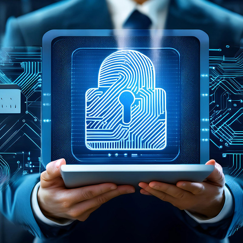 Home An abstract image representing CyberSecurity